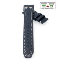 Easy-Klick Kalbsleder Uhrenarmband mit Nieten Modell...