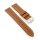 Französisches Kalbsleder Uhrenarmband Modell Olsen cognac-WN 20 mm