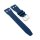 Premium Kautschuk Uhrenarmband Modell Airport-DS blau 21 mm, kompatibel IWC