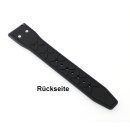 Premium Kautschuk Uhrenarmband Modell Airport-OS schwarz 20 mm, kompatibel IWC