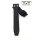 Premium Kautschuk Uhrenarmband Modell Airport-OS schwarz 20 mm, kompatibel IWC