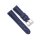 Premium FKM Uhrenarmband mit Tubes Modell Raffina blau 24 mm, komp. Panerai