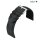Eulit Nylon-Textil Uhrenarmband Modell Regatta schwarz-blau 22 mm, wasserfest