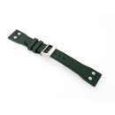 Premium Kautschuk Uhrenarmband Modell Airport-FSS grün 20 mm, kompatibel IWC