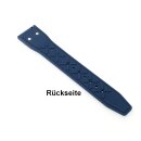 Premium Kautschuk Uhrenarmband Modell Airport-FSS blau 22 mm, kompatibel IWC