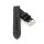 Echt Haifisch Uhrenarmband Modell Bermuda schwarz 20 mm