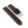 Echt Haifisch Uhrenarmband Modell Bermuda mocca 24 mm