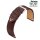 Barington Easy-Klick Pull-Up Uhrenarmband Modell Vintage mocca 20 mm
