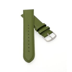 Uhrenarmband Jungkalb Modell Chur avocado-grün 20 mm