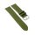 Feines Easy-Klick Leder-Uhrenarmband Modell Basel-NL avocado-grün 20 mm