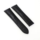 Alligator Uhrenarmband Modell Rastatt-OS schwarz 22/18 mm, kompatibel Omega