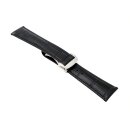 Alligator Uhrenarmband Modell Rastatt-FSS schwarz 20/18 mm, kompatibel Omega