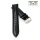 Easy-Klick Hybrid Latex-Leder Uhrenarmband Modell Jelatex schwarz-TiT 20 mm