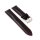 Easy-Klick Hybrid Latex-Leder Uhrenarmband Modell Jelatex schwarz-RN 19 mm