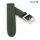Eulit Perlon Uhrenarmband Modell Palma-Pacific-SG XS-Kurzlänge oliv-grün 20 mm
