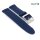 Eulit Perlon Uhrenarmband Modell Palma-Pacific-SG XS-Kurzlänge navy-blau 20 mm