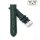 Echt Strauß Easy-Klick Uhrenarmband Modell Liberty grün 20 mm
