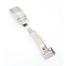 High-End Faltschließe Edelstahl silber Modell Just 16/9 mm, komp. Rolex