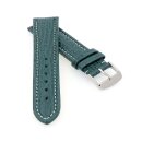 Echt Haifisch Uhrenarmband Modell Poseidon-NL grün...