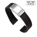 Easy-Klick Premium FKM-Kautschuk Uhrenarmband Modell...