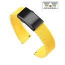 Easy-Klick Premium FKM-Kautschuk Uhrenarmband Modell...