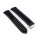 Premium Hybrid Uhrenarmband Modell Innsbruck-FSS schwarz-WN 21 mm, komp. Omega
