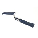 Premium Hybrid Uhrenarmband Modell Innsbruck-FSS blau 21 mm, komp. Omega