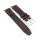 Vintage Easy-Klick Kalb-Nappaleder Uhrenarmband Modell Risa mocca 20 mm