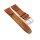 Vintage Easy-Klick Kalb-Nappaleder Uhrenarmband Modell Risa cognac 20 mm