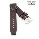Vintage Easy-Klick Kalb-Nappaleder Uhrenarmband Modell...