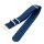 Doppellagig-EXTRADICK Nato Canvas-Nylon Uhrenarmband Modell Airloft-S blau 20 mm