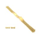 Vintage Jubilee Edelstahl Uhrenarmband Modell RLX-40-G gold 19 mm, komp. Rolex