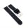 Silikon Uhrenarmband Modell Barbados schwarz 22 mm, komp. TAG Heuer