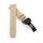 Canvas-Nylon Leder Uhrenarmband Modell Ingelheim-FSP beige 22 mm, kompatibel IWC