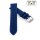 Easy-Klick Canvas-Segeltuch Textil Uhrenarmband Modell Urbano blau 20 mm