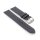 Easy-Klick Canvas-Segeltuch Textil Uhrenarmband Modell Urbano grau 22 mm