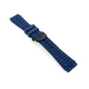 FKM-Kautschuk Uhrenarmband Modell BLG25-FS-P blau 22 mm, komp. Breitling