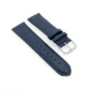 Feines Easy-Klick Alligator Uhrenarmband Modell Lausanne-XS navy-blau 18 mm