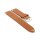 Easy-Klick Premium Wachs-Leder Uhrenarmband Modell Petros cognac 19 mm