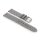 Easy-Klick Canvas-Segeltuch Textil Uhrenarmband Modell Urbano hell-grau 22 mm