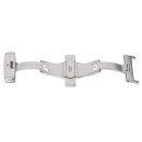 Stailer Butterflyfaltschließe Edelstahl silber matt gebürstet Modell DS-0355 16 mm