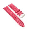 Easy-Klick Alligator Uhrenarmband Modell Nilo rosa-pink 18 mm