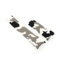 Silikon Rundanstoß Uhrenarmband Modell RLX-CA-SRG weiß 20/16 mm, komp.Rolex