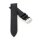 Eidechsen-Struktur Uhrenarmband Modell Turlizz schwarz 14 mm