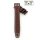 Easy-Klick Alligator Uhrenarmband mit Nieten Modell IW-36 mocca 22 mm, kompatibel IWC