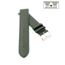 Feines flaches Easy-Klick Kalbsleder Uhrenarmband Modell...