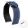Hybrid Uhrenarmband Modell Baltimore blau-ON 22 mm, wasserfest