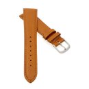 Eidechsen-Struktur Uhrenarmband Modell Indore cognac 16 mm