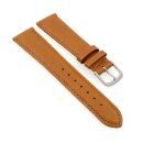 Easy-Klick Eidechsen-Struktur Uhrenarmband Modell Indore cognac 16 mm