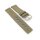 Canvas Textil Uhrenarmband Modell Terra khaki 20 mm, wasserfest